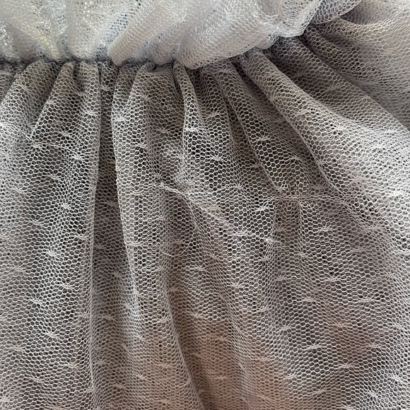 Joyfolie Aryana Dress - high low skirt- Dusty blue - size 3 - Picture 6 of 6